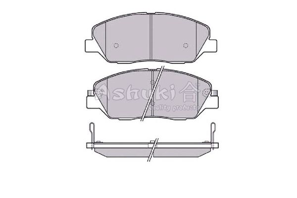 ASHUKI Комплект тормозных колодок, дисковый тормоз Y025-02