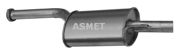 ASMET Средний глушитель выхлопных газов 01.014