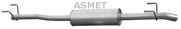 ASMET Глушитель выхлопных газов конечный 02.058