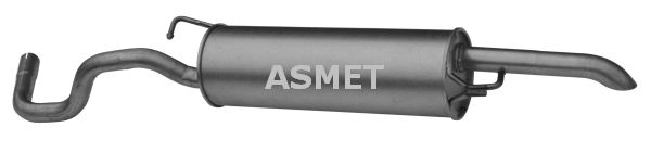 ASMET Глушитель выхлопных газов конечный 03.092