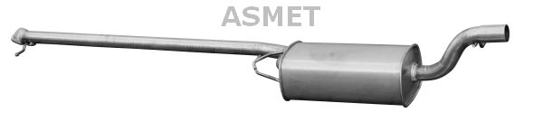 ASMET Средний глушитель выхлопных газов 07.192