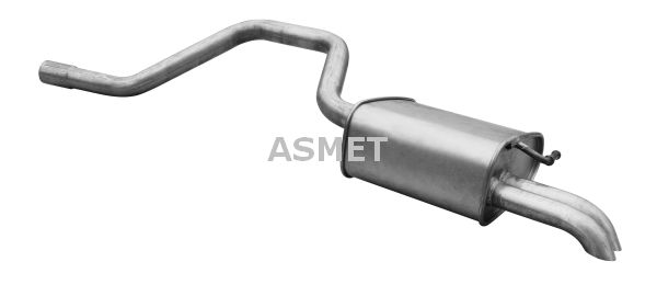 ASMET Глушитель выхлопных газов конечный 07.200