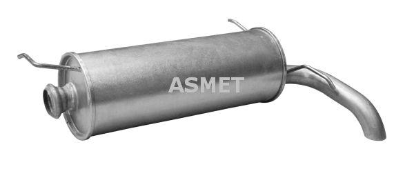 ASMET Глушитель выхлопных газов конечный 09.002