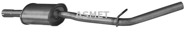 ASMET Средний глушитель выхлопных газов 10.072