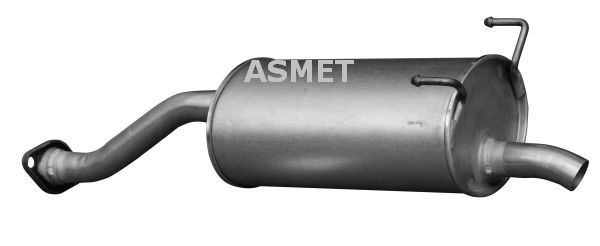 ASMET Глушитель выхлопных газов конечный 13.018