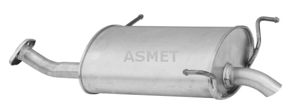 ASMET Глушитель выхлопных газов конечный 14.040