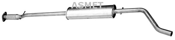 ASMET Средний глушитель выхлопных газов 16.050