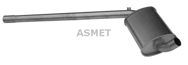 ASMET Средний глушитель выхлопных газов 19.009