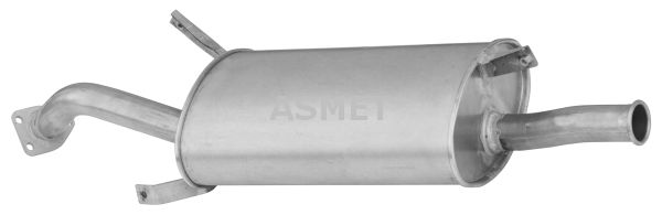 ASMET Глушитель выхлопных газов конечный 26.002