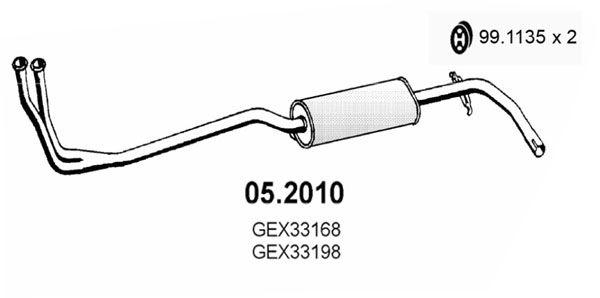 ASSO Предглушитель выхлопных газов 05.2010