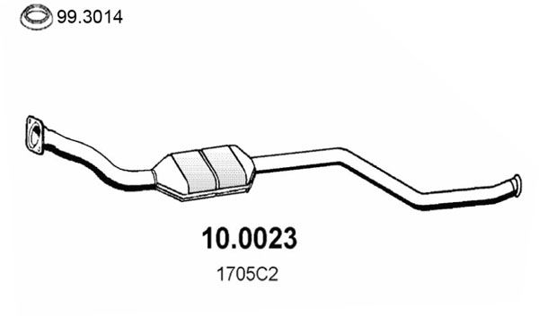 ASSO Катализатор 10.0023