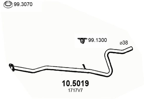 ASSO išleidimo kolektorius 10.5019