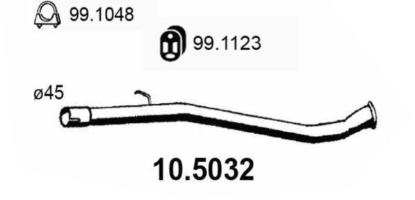 ASSO išleidimo kolektorius 10.5032