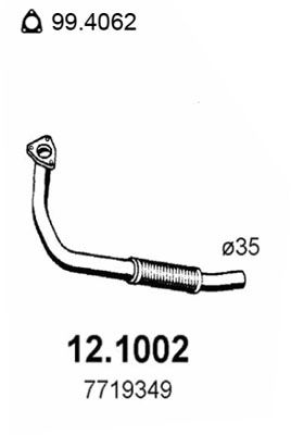 ASSO išleidimo kolektorius 12.1002