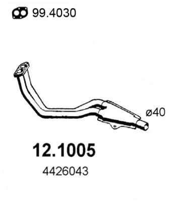 ASSO išleidimo kolektorius 12.1005