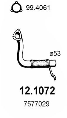 ASSO išleidimo kolektorius 12.1072