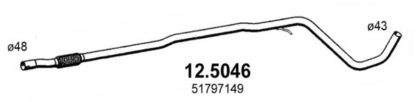 ASSO išleidimo kolektorius 12.5046