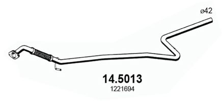 ASSO išleidimo kolektorius 14.5013