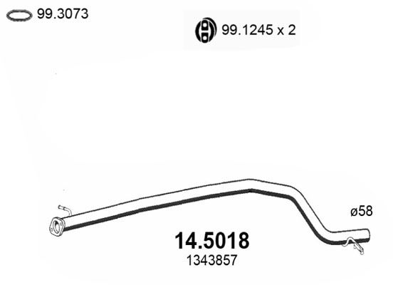 ASSO išleidimo kolektorius 14.5018