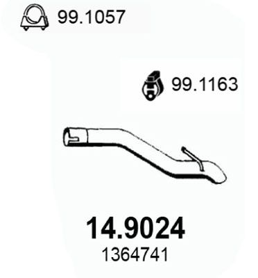 ASSO išleidimo kolektorius 14.9024