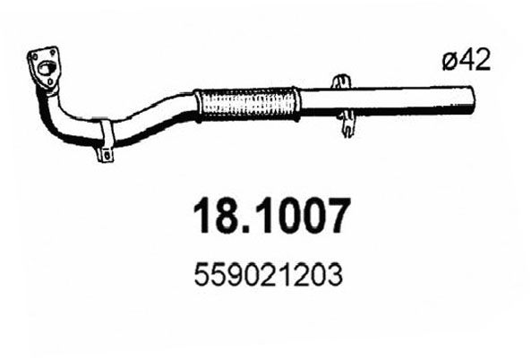 ASSO išleidimo kolektorius 18.1007