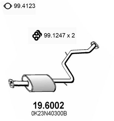 ASSO vidurinis duslintuvas 19.6002