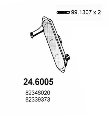 ASSO vidurinis duslintuvas 24.6005