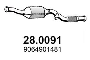 ASSO katalizatoriaus keitiklis 28.0091