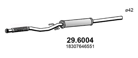 ASSO vidurinis duslintuvas 29.6004