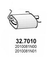 ASSO galinis duslintuvas 32.7010