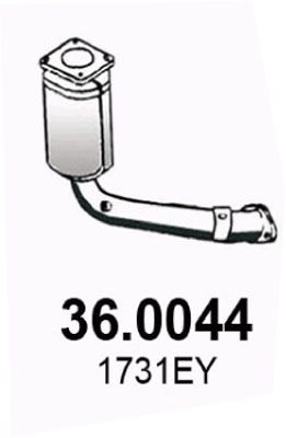 ASSO katalizatoriaus keitiklis 36.0044