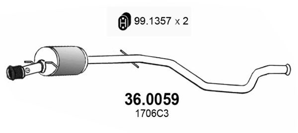 ASSO Катализатор 36.0059