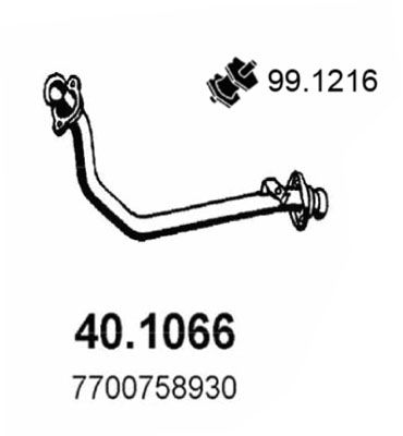 ASSO išleidimo kolektorius 40.1066