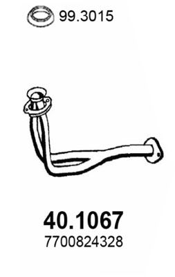 ASSO išleidimo kolektorius 40.1067