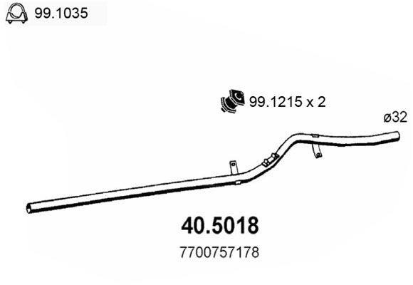 ASSO išleidimo kolektorius 40.5018