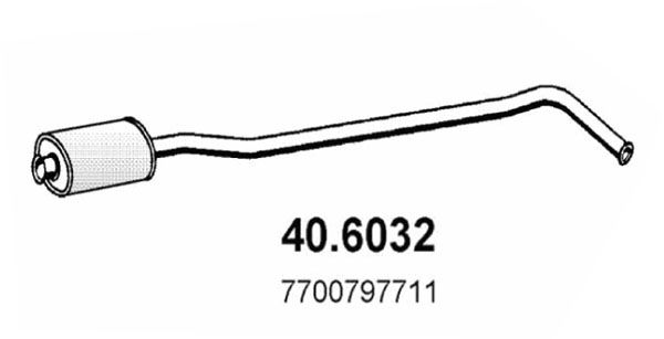 ASSO vidurinis duslintuvas 40.6032