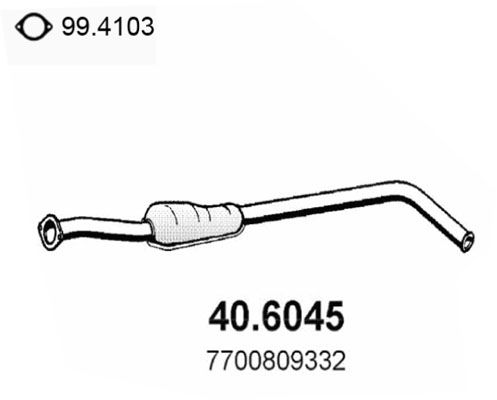 ASSO vidurinis duslintuvas 40.6045