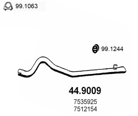 ASSO išleidimo kolektorius 44.9009