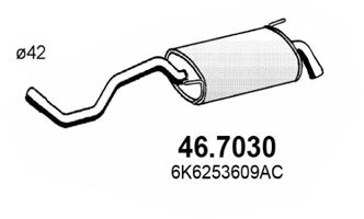 ASSO galinis duslintuvas 46.7030