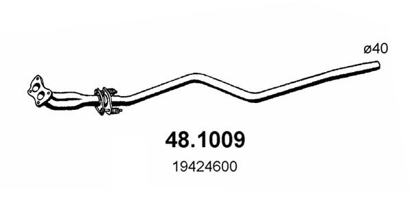 ASSO išleidimo kolektorius 48.1009