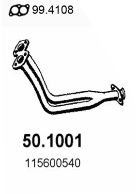 ASSO išleidimo kolektorius 50.1001