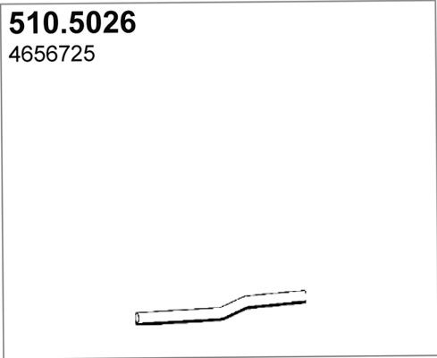 ASSO išleidimo kolektorius 510.5026