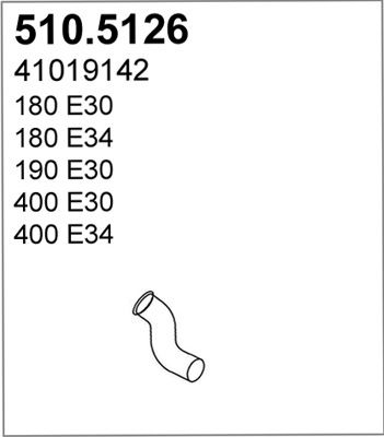 ASSO išleidimo kolektorius 510.5126