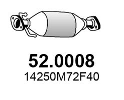 ASSO katalizatoriaus keitiklis 52.0008