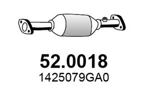 ASSO katalizatoriaus keitiklis 52.0018