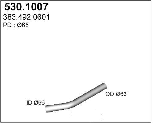 ASSO išleidimo kolektorius 530.1007