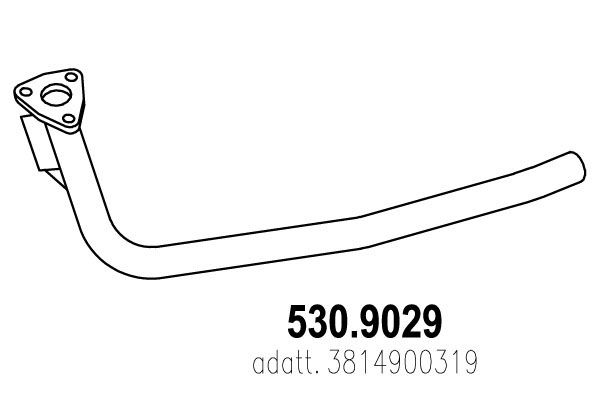 ASSO išleidimo kolektorius 530.9029