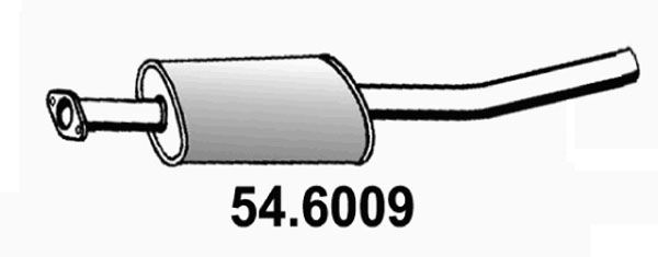 ASSO vidurinis duslintuvas 54.6009