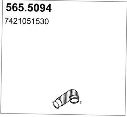 ASSO išleidimo kolektorius 565.5094