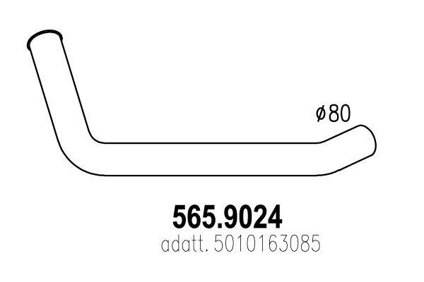 ASSO išleidimo kolektorius 565.9024